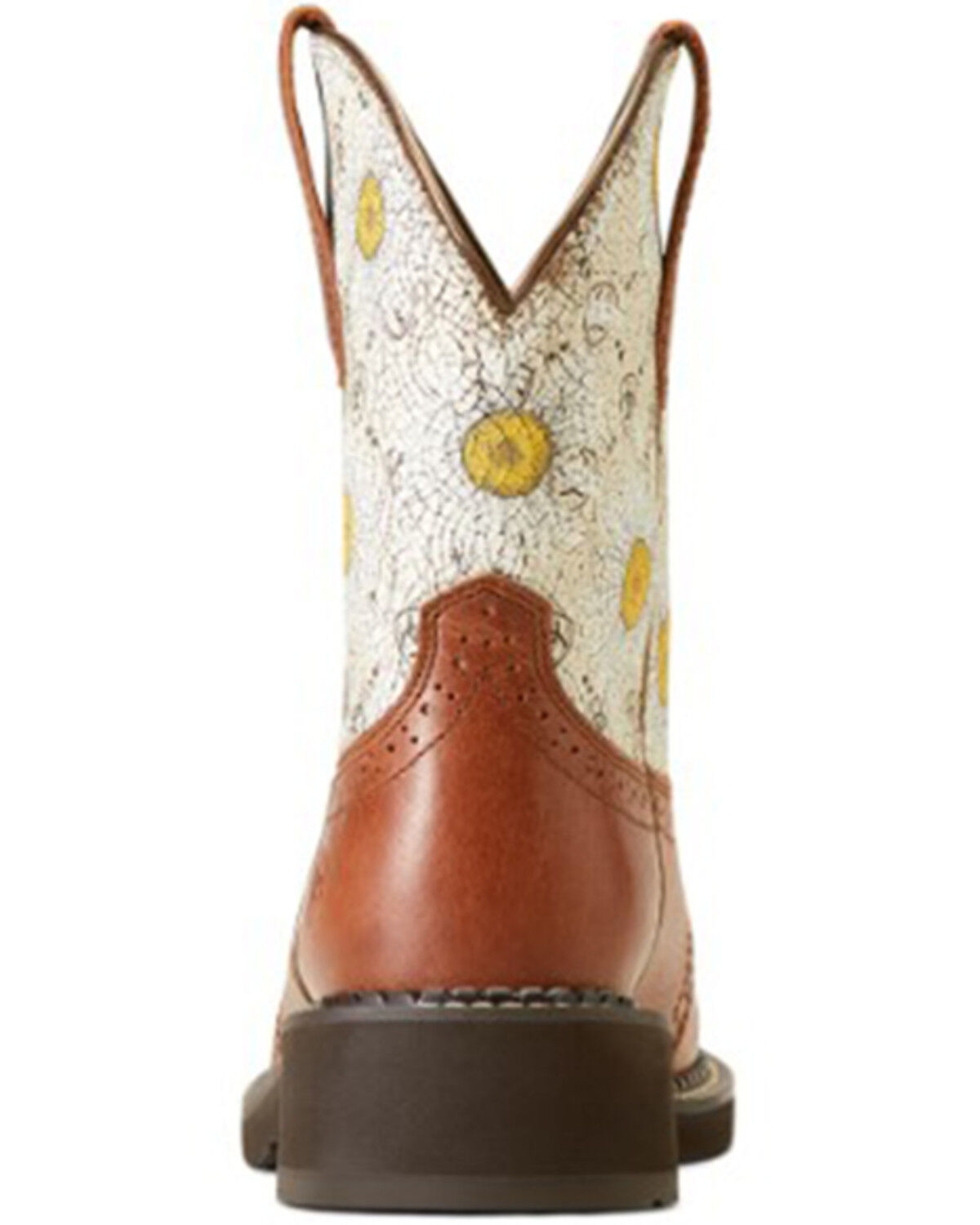 Image #3 - Ariat Women's Fatbaby Heritage Farrah Western Boot - Round Toe, Brown, hi-res