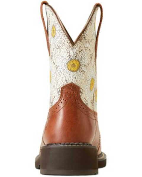 Image #3 - Ariat Women's Fatbaby Heritage Farrah Western Boot - Round Toe , Brown, hi-res