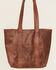 Image #3 - Cleo + Wolf Women's Leather Tote, Distressed Brown, hi-res