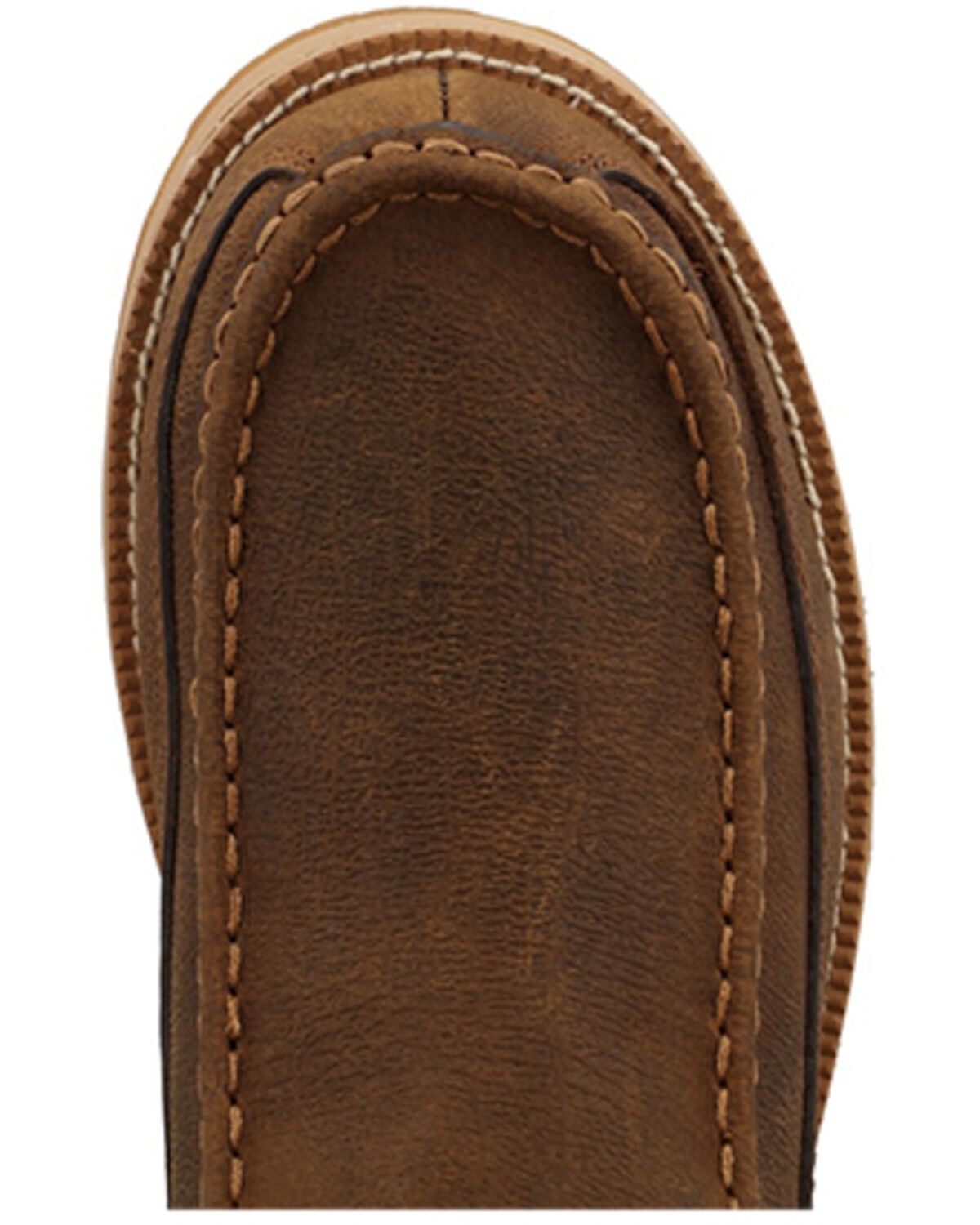 Image #6 - Twisted X Men's Pull-On Wedge Sole Waterproof Work Boot - Soft Toe, Brown, hi-res