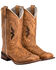 Image #1 - Laredo Women's Spellbound Western Performance Boots - Broad Square Toe  , Tan, hi-res