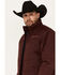 Image #2 - Ariat Men's Crius Solid Insulated Concealed Carry Jacket - Tall, Burgundy, hi-res