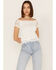 Panhandle Women's Off Shoulder Lace Top, White, hi-res
