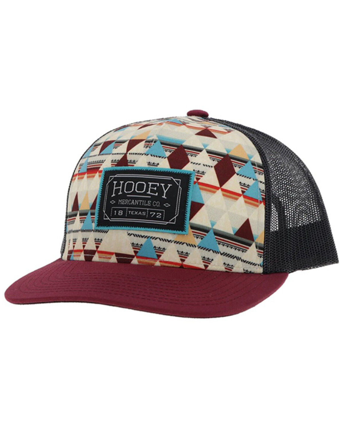 Image #1 - Hooey Men's Horizon Trucker Cap, Cream, hi-res