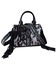 Image #2 - Trinity Ranch Women's Concealed Carry Cowhide Crossbody Bag, Black, hi-res