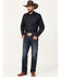 Image #1 - Wrangler 20X Men's No. 42 Dark Wash Slim Bootcut Jeans, , hi-res