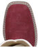 Image #6 - Smoky Mountain Girls' Cassidy Western Boots - Broad Square Toe, Red, hi-res