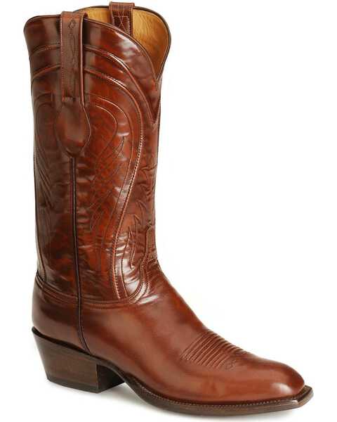Lucchese Men's Classics Seville Goatskin Boots - Square Toe, , hi-res