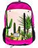 Image #1 - Hooey Rockstar Cactus Print Backpack, Pink, hi-res