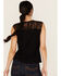 Image #4 - Idyllwind Women's Joya Jacquard Sleeveless Top, Black, hi-res