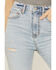 Image #2 - Daze Women's Go Getter Distressed Flare Jeans, Light Blue, hi-res