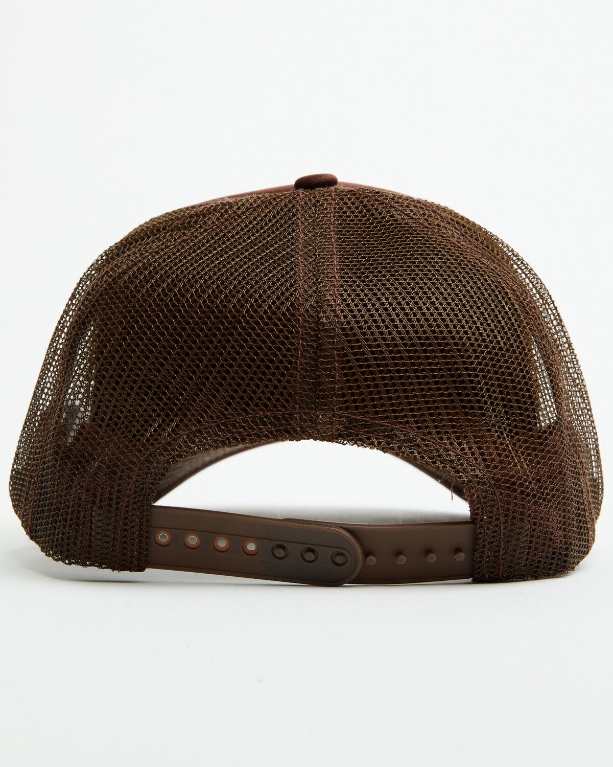 Image #3 - Shyanne Girls' Boot Stitch Heart Ball Cap, Brown, hi-res