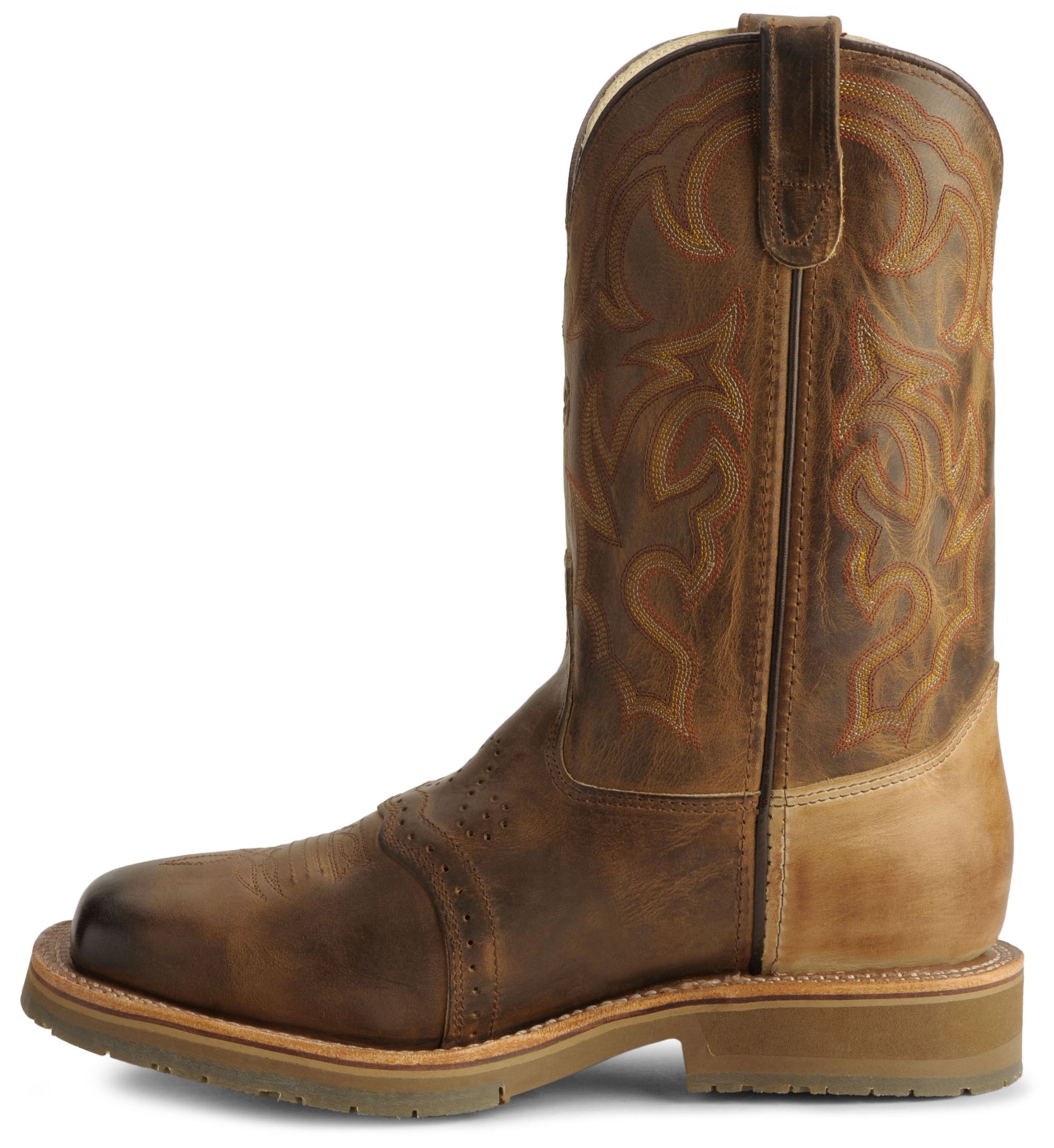 Ice Roper Cowboy Work Boots - Steel Toe 