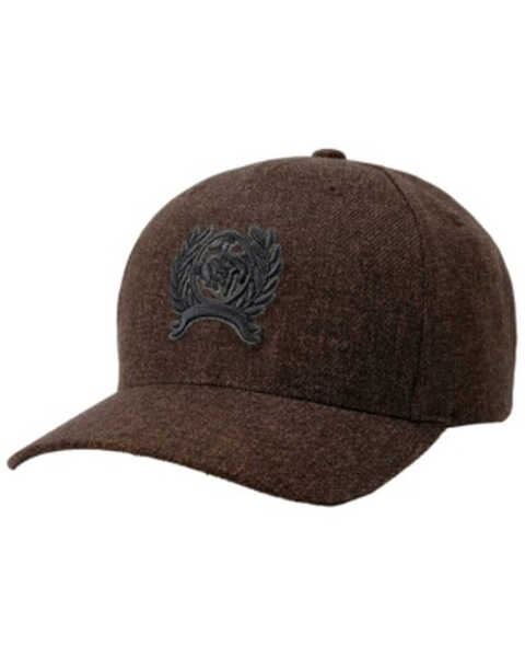 Cinch Men's Embroidered Logo Cap Cap , Brown, hi-res