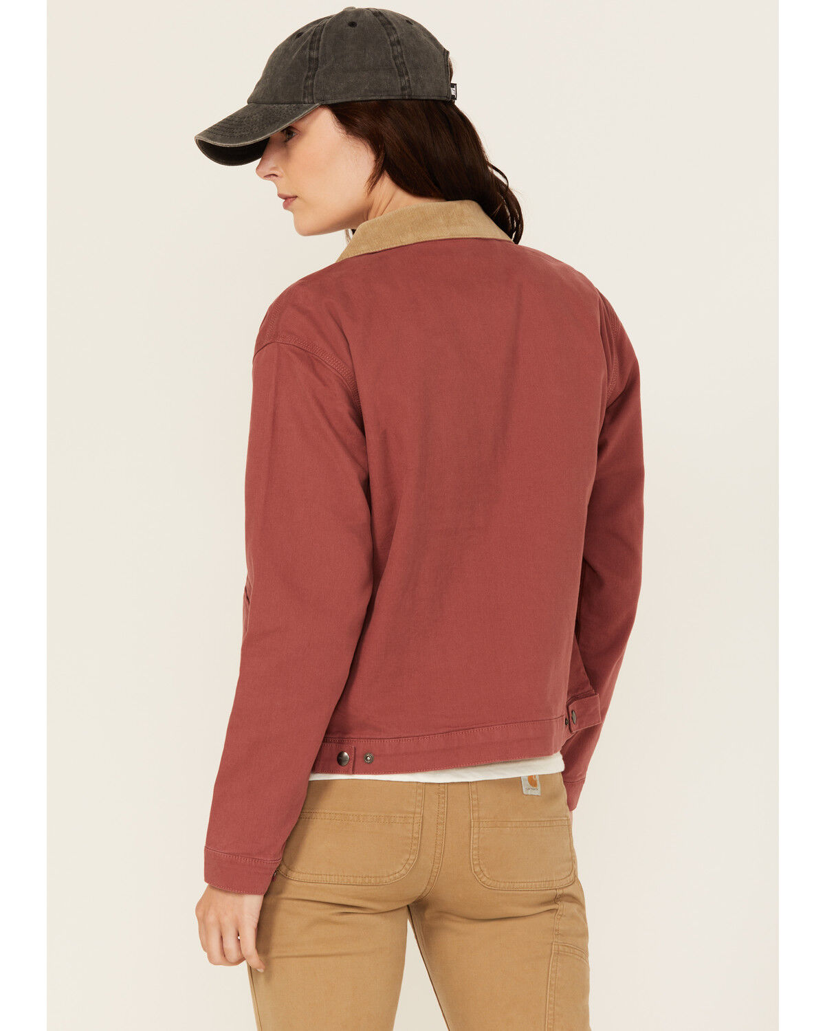 Carhartt Women's Rugged Flex® Loose Fit Canvas Detroit