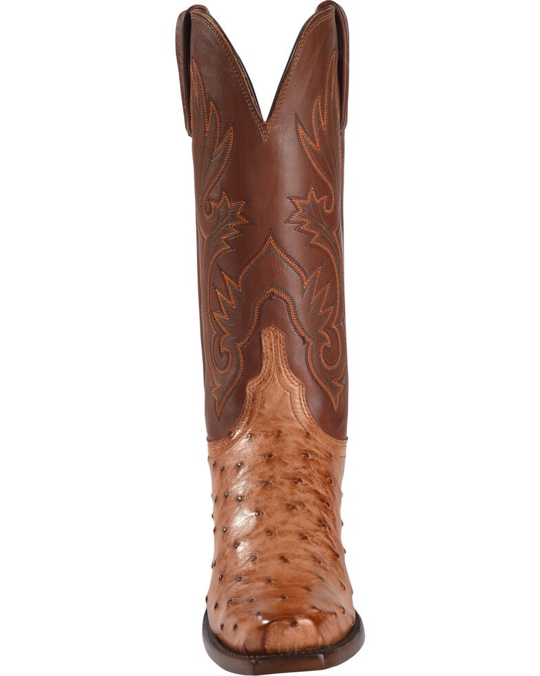 lucchese women's full quill ostrich boots