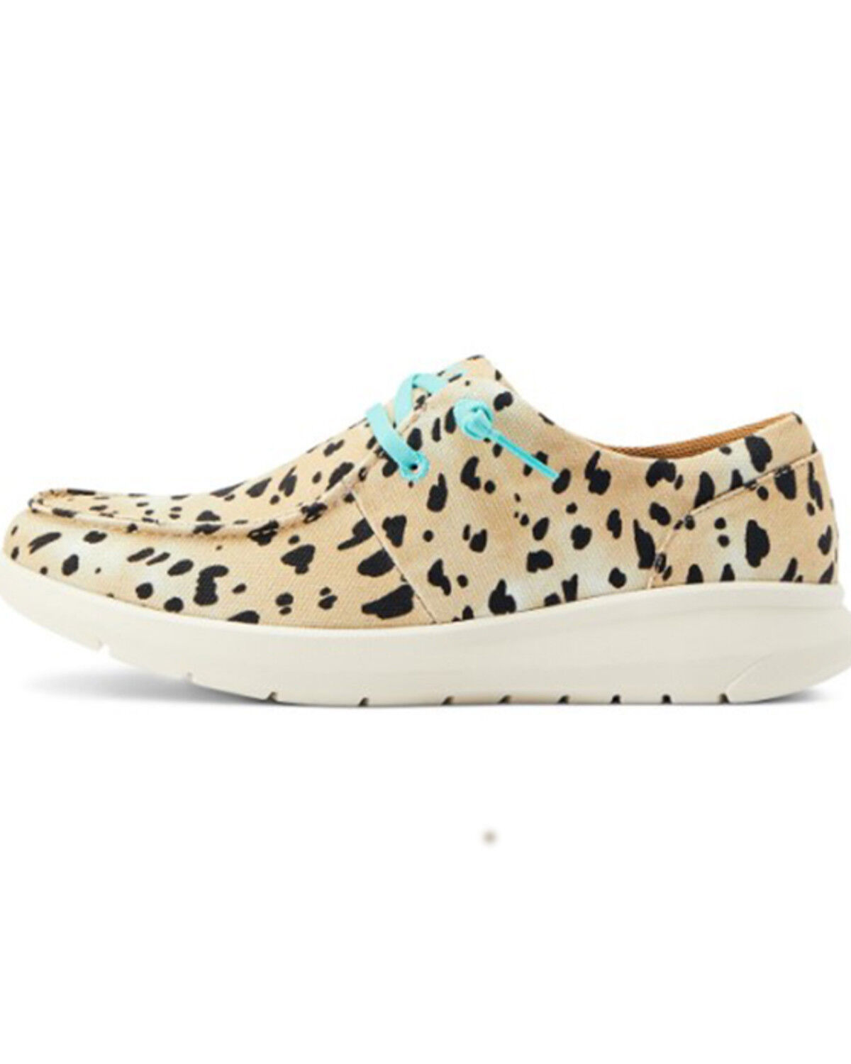 Image #2 - Ariat Women's Hilo Animal Print Casual Lace-Up Shoes - Moc Toe, Brown, hi-res