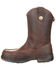 Image #3 - Georgia Boot Men's Athens Western Work Boots - Moc Toe, Brown, hi-res