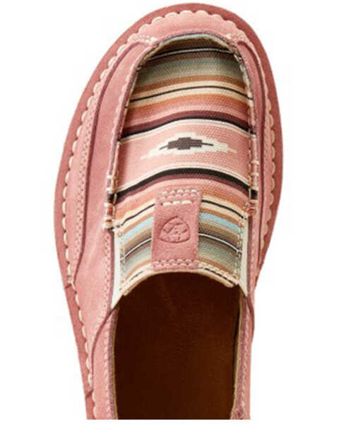 Image #4 - Ariat Women's Cruiser Casual Shoes - Moc Toe , Pink, hi-res
