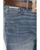 Image #2 - Cody James Men's Outrigger Wash Yukon Relaxed Straight Concealed Carry Stretch Denim Jeans, Medium Wash, hi-res
