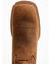 Image #6 - RANK 45® Men's Warrior Performance Western Boots - Broad Square Toe , Coffee, hi-res