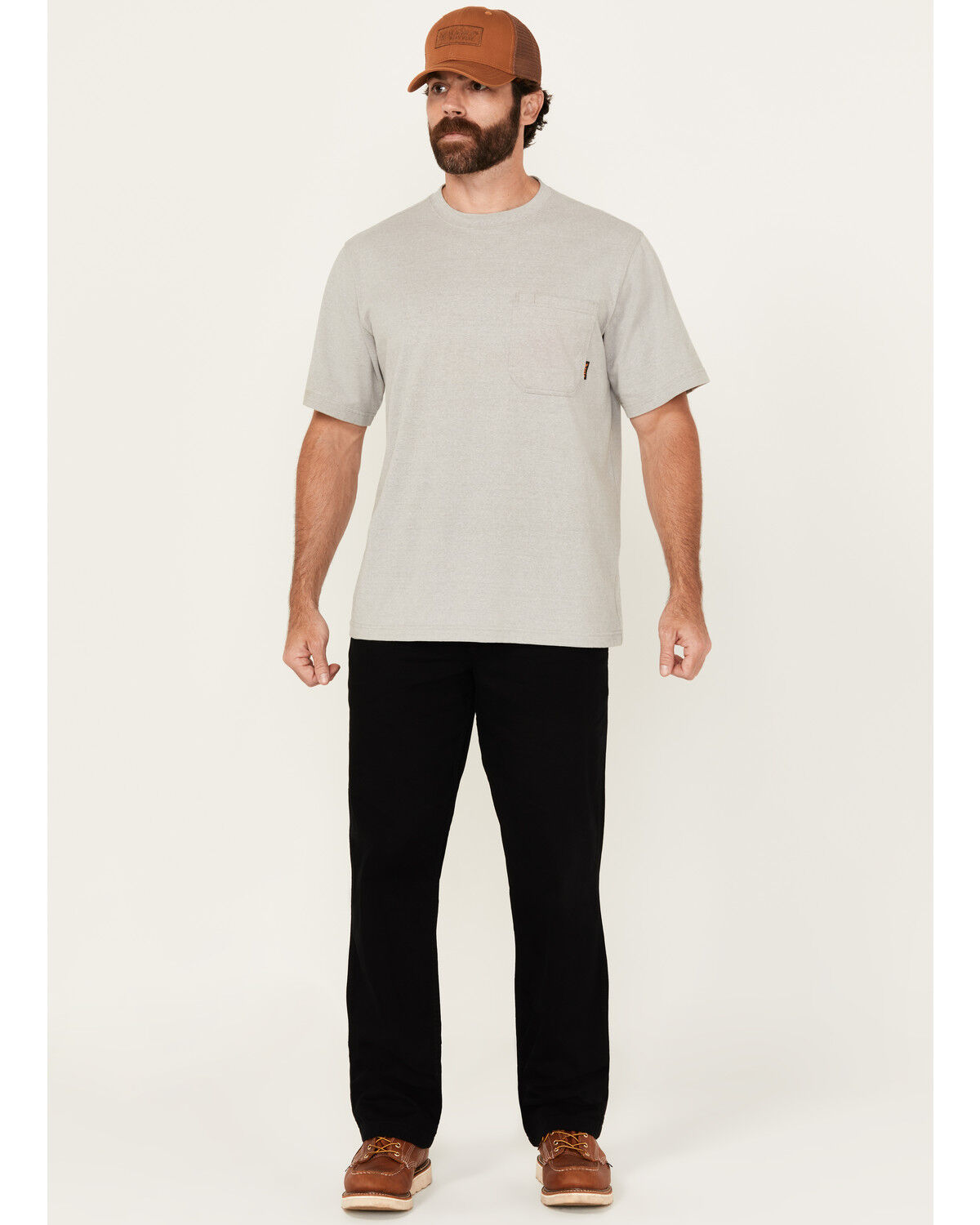Image #1 - Carhartt Men's Black Rugged Flex Rigby Dungaree Work Pants, Black, hi-res