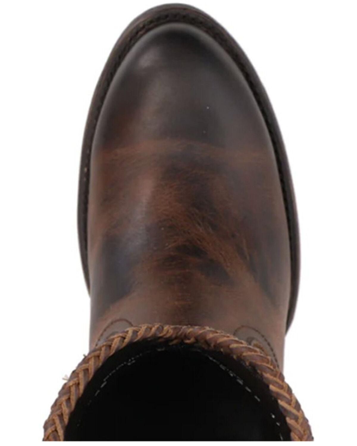 Image #4 - Lane Women's Plain Jane Booties - Round Toe, Cognac, hi-res