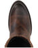 Image #4 - Lane Women's Plain Jane Booties - Round Toe, Cognac, hi-res