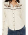Image #3 - Shyanne Women's Embroidered Long Sleeve Snap Western Shirt, Off White, hi-res