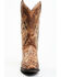Laredo Women's Braylynn Studded Leather Western Performance Boots - Snip Toe, Lt Brown, hi-res