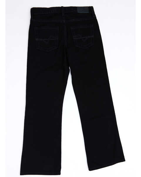 Image #3 - Cody James Boys' Night Rider Mid Rise Rigid Relaxed Bootcut Jeans , Black, hi-res