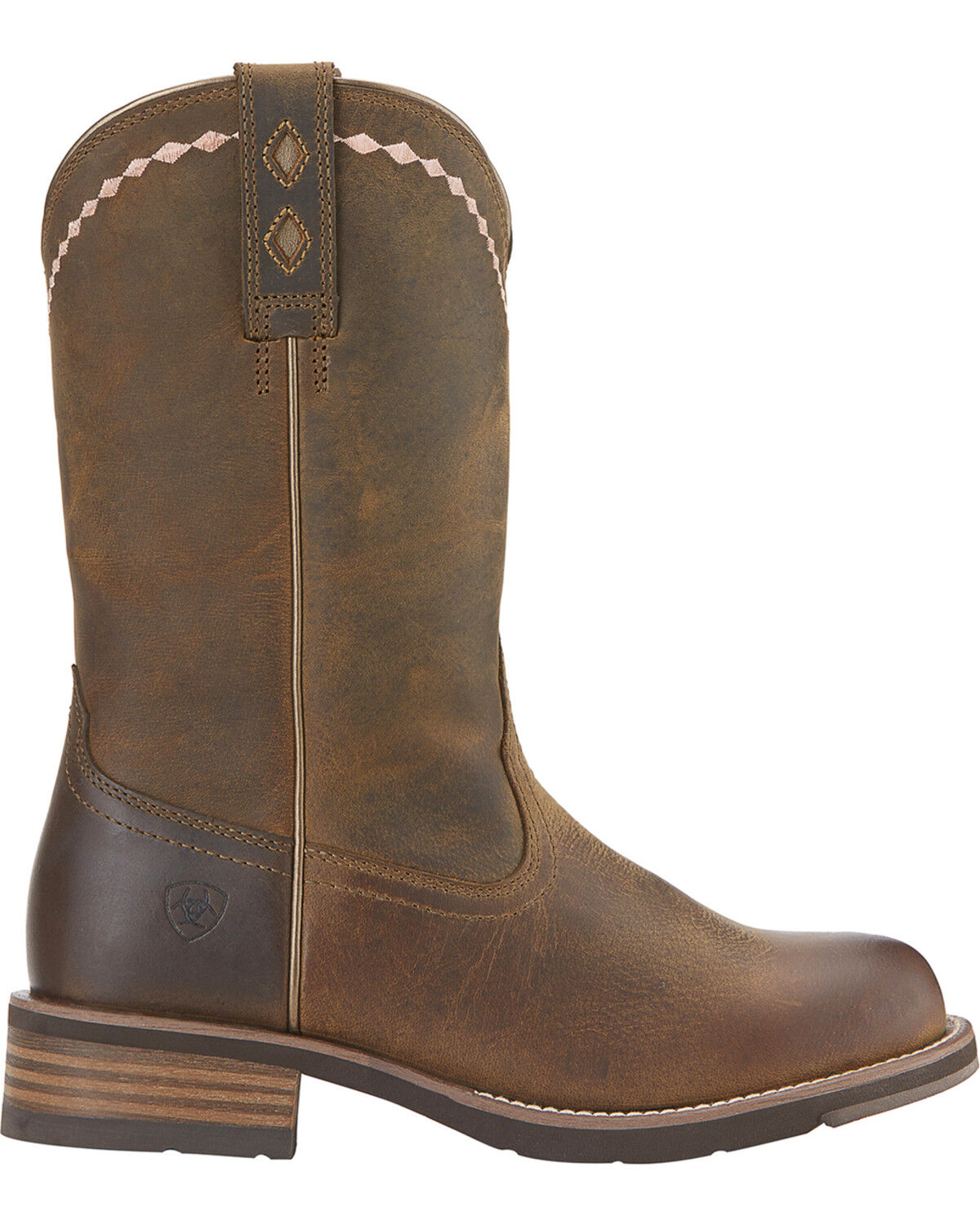 womens round toe western boots