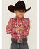 Image #1 - Wrangler Boys' Plaid Snap Western Shirt, , hi-res