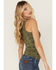 Image #2 - Wrangler Retro Women's Horse Graphic Tank Top, Green, hi-res