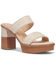 Image #1 - Frye Women's Pipa Woodstock 2 Band Platform Sandal, Ivory, hi-res