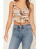 Image #3 - Blue B Women's Horse Tapestry Sleeveless Bustier Top, Multi, hi-res