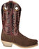 Image #2 - Smoky Mountain Men's Santa Fe Performance Western Boots - Square Toe, Multi, hi-res
