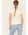 Image #4 - Shyanne Women's Wild At Heart Short Sleeve Graphic Tee, Cream, hi-res