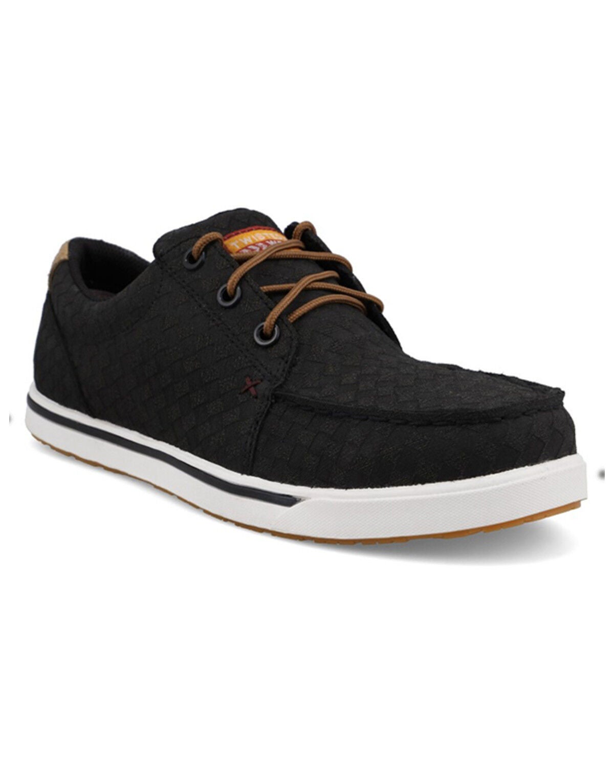Twisted X Women's Kicks Moc Work Shoes - Nano Composite Toe, Charcoal, hi-res