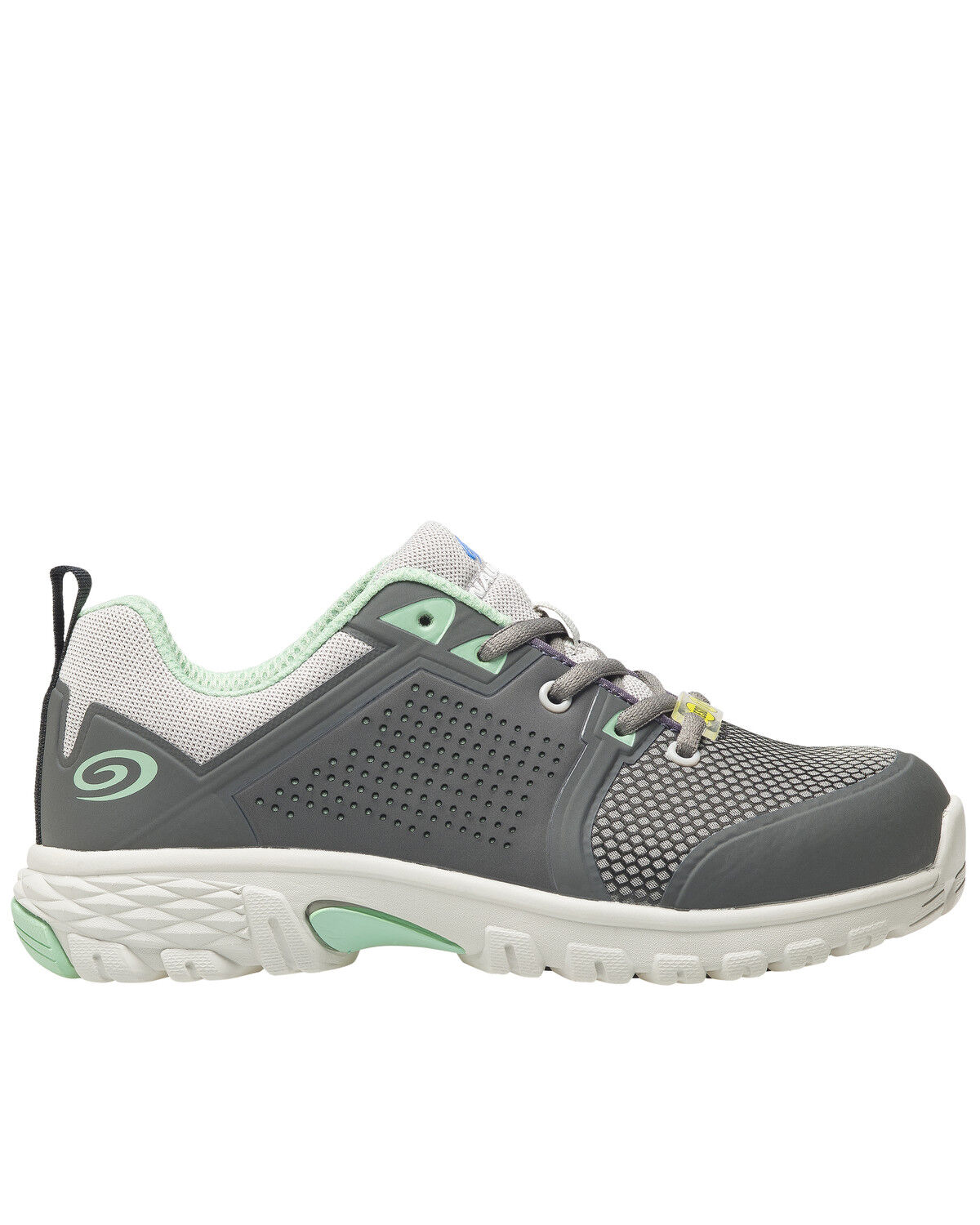 Image #2 - Nautilus Women's Zephyr Work Shoes - Composite Toe, Grey, hi-res
