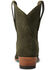 Image #5 - Lane Women's Emma Jane Suede Western Booties - Snip Toe, Olive, hi-res