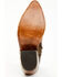 Image #7 - Liberty Black Women's Mosil Faux Snake Zipper Western Fashion Booties - Round Toe, Brown, hi-res