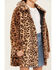 Image #3 - Urban Republic Girls' Cheetah Faux Fur Long Coat - Youth, Cheetah, hi-res