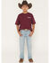 Image #1 - Wrangler 20X Boys' Light Wash Slim Bootcut Stretch Denim Jeans, Light Wash, hi-res