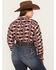 Image #4 - Ariat Women's Billie Jean Southwestern Jacquard Print Long Sleeve Button-Down Shirt - Plus, Purple, hi-res