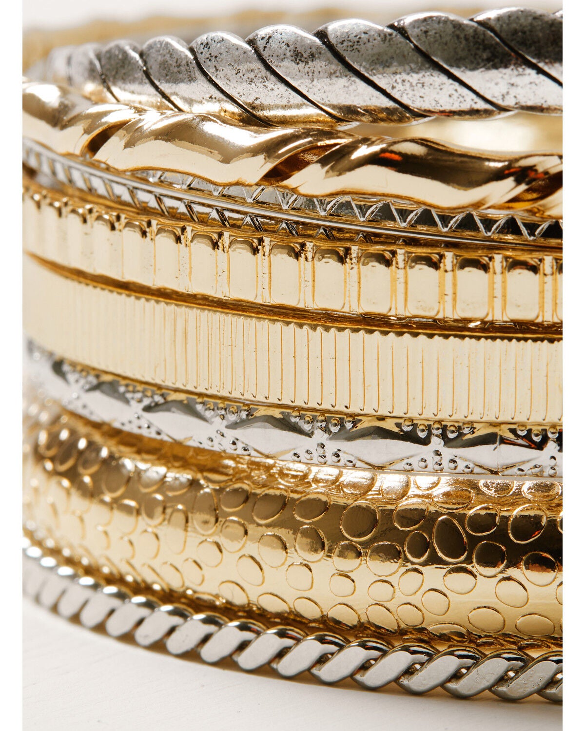 Image #3 - Shyanne Women's Multi Bangle Set - 9 Piece, Multi, hi-res