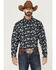 Image #1 - RANK 45 Men's Rodeo Large Paisley Print Long Sleeve Button-Down Western Shirt - Big & Tall, Multi, hi-res