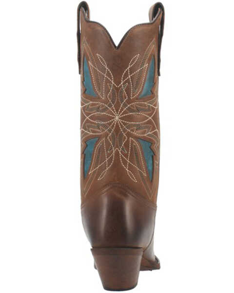 Laredo Women's Flutterby Western Boots - Snip Toe, Brown, hi-res