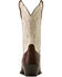 Image #3 - Ariat Women's Round Up Western Performance Boots - Square Toe, Caramel, hi-res