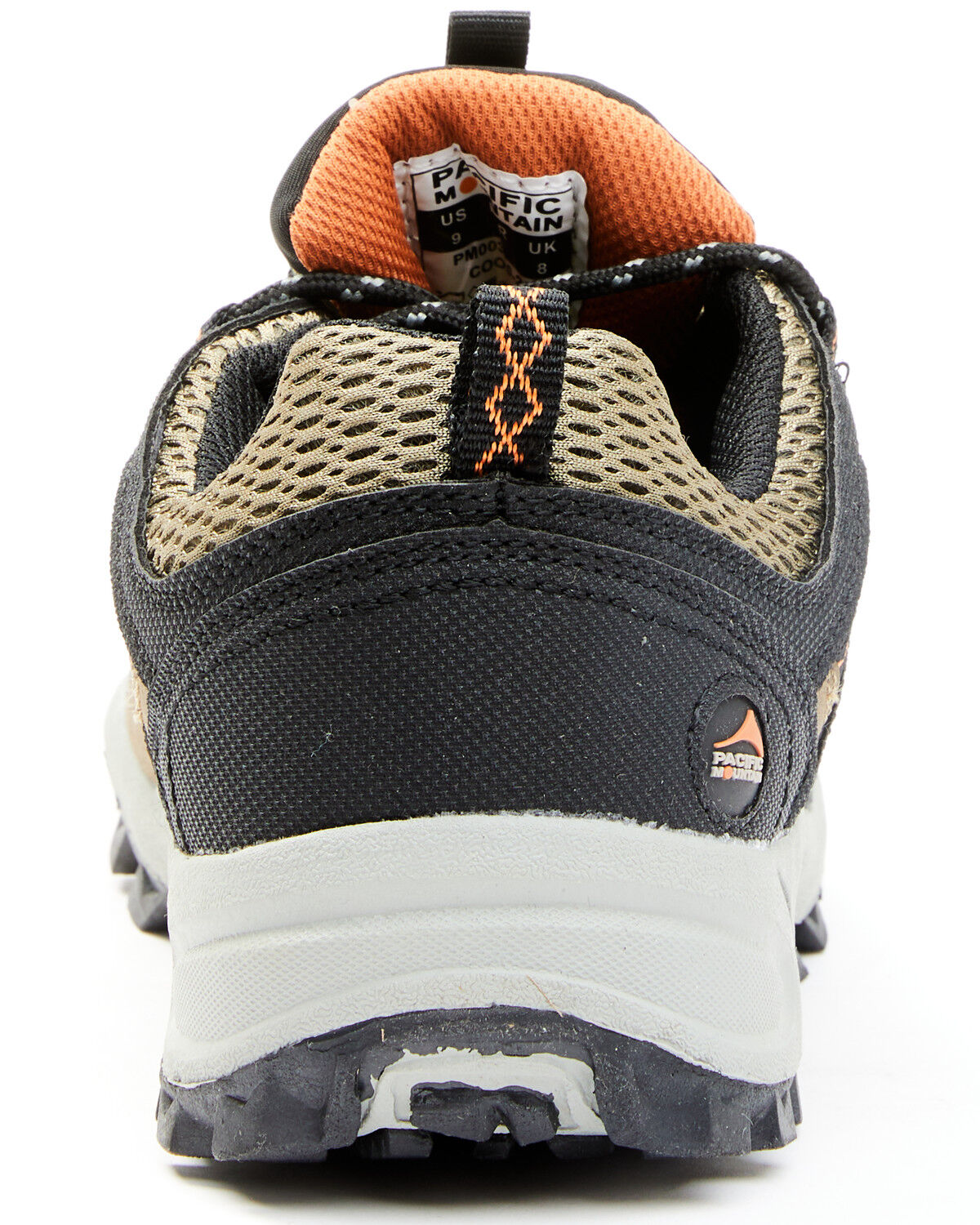 Image #5 - Pacific Mountain Men's Coosa Waterproof Hiking Boots - Soft Toe, Orange, hi-res